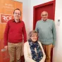 Paul Regnier, Bernard Holt et Arlette Lerouge