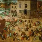 Brueghel L'Ancien, détail des Jeux d'enfants