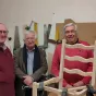 (de gauche à droite) Pierre, Jean-Michel Morel et Raphaël - © RCF Lyon (Didier Rodriguez)