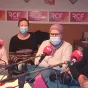 Fatima, Saadia, Rabia et  Julia association Dahlir janvier 2022