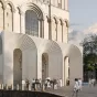Image de la futur galerie contemporaine de la cathédrale Saint-Maurice d'Angers