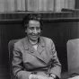 Hannah Arendt - CC BY-SA 4.0 Barbara Niggl Radloff via Wikimedia Commons