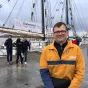 Guillaume La Grand, le directeur de la société TOWT qui a affrété le navire Avontuur ©Clément Guerre 