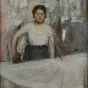 Edgar Degas, La Repasseuse (vers 1869), Munich, Neue Pinakothek ©Wikimédia commons