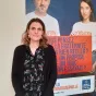 Clémence Chicaud, déléguée dans les Côtes d'Armor, du Secours catholique. ©Dominique Chapron