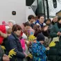 Arrivée des réfugiés Ukrainiens à Denée - ©RCF Anjou
