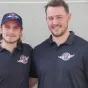 Cédric Di Dio Balsamo (à gauche) et Connor Hardowa © RCF Anjou