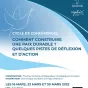 Affiche - conférences sur la paix 