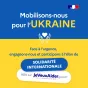 Affiche campagne du gouvernement pour l'Ukraine