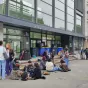 Blocage du lycée Joachim-du-Bellay à Angers ©RCF Anjou