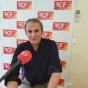Jamel Balhi dans les studios de RCF Haute-Loire © Martin Obadia