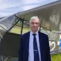 Dominique Montel, bénévole en charge de la communication à l'Espace Air Passion de l'aéroport d'Angers-Marcé ©RCF Anjou