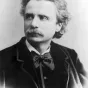Edvard Grieg en 1889. © Wikipedia.