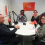 Olivier, Serge, Katia Mikhaël et Charlotte