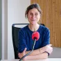 Élodie Fondacci à notre micro - © RCF Lyon