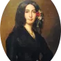 Portrait de George Sand par Auguste Charpentier (1838). © Wikipedia.
