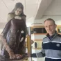 "Je passerai mon ciel à faire du bien sur la terre", inscrit sur la statue de Sainte Thérèse de Lisieux. © RCF Sud Bretagne