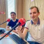 Flavien Miliat (à gauche) et Félix Berger - © RCF Lyon