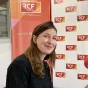 Sophie Bernard dans les studios de RCF Isère - Avril 2022
