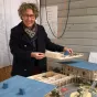 Brigitte Terraza, la maire de Bruges, a initié cette nouvelle école écologique parmi les normes les plus exigeantes notamment sur les questions énergétiques ©Clément Guerre.