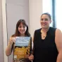 Salomée Boirée et Ségolène Chauvin du CDAD organisent cette rencontre (®RCF Orne)