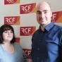 Mathilde Grattepanche et Yann Quéré, du site de podcasts business breton Plein Phare @ Christophe Pluchon, RCF 2022