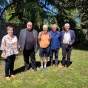 Dominique Bourgin,  père Jean-Loïc Ollu, Gilles Chalaye, Nicolas Yordanov, Jean-Pierre Marcon