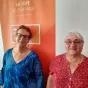 Evelyne Mazaud-Mokaddel et Annick Fesneau DR RCF
