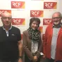 Didier Petitjean, président ; Maryse Petitjean, secrétaire ; Jacques Guyot, animateur © RCF Jura