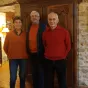Claire et Tanguy de Penfentenyo et Marc Mazas, organisateurs de la Troménie de Marie ©RCF Sud Bretagne