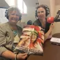 Valérie Busson et Aurélie Masselot. © RCF Sud Bretagne