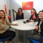 Virginie Sadowski, Julie Calvet, Gaëlle de Christen et Florine Jollivet