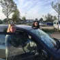 Pamela Balloux et Céline, prix Ecomobilité