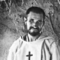 Charles de Foucauld dans le massif montagneux du Hoggar dans le Sahara algérien