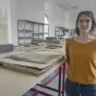 Lucie Dorsy, directrice des archives départementales de l'Indre, propose des visites de la structure. ©Hugo Sastre