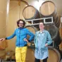 Nicolas Mazeau et Jennifer Scouarnec de la cidrerie de Rozavern à Telgruc-sur-Mer @ Christophe Pluchon, RCF 2022
