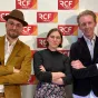 Antoine Labye, Camille Tonelli et Alexandre Lansmans