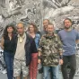 Une partie de l'équipe du projet © RCF Sud Bretagne