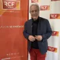 Alain Meunier dans les studios de RCF Isère - 2022