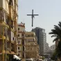 Une croix dans une rue du quartier de Bourj Hammoud à Beyrouth - © RCF Lyon (Jean-Baptiste Cocagne)