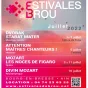 affiche Estivales de Brou 2022