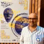 Marc Ferrer, commissaire de l'exposition « Un beau capharnaüm » (c) Lucie Montibus