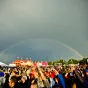 Double Arc-en-Ciel au festival de Dour ©Kmeron