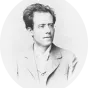 Gustav Mahler en 1898. © Wikipedia.