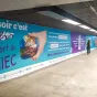 affichage dans les couloirs de la station Bellecour - © Pour un réveil écologique