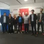Isabelle Rivière, présidente de la Comission Handicap du département de Vendée, à présenté les assises en compagnie de Jean-Pierre Péaud, l'organisateur, ainsi que des représentants de la région, de la ville de la Roche sur Yon et de l'ARS