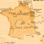 Zone d'occupation de la France entre juillet 1940 et novembre 1942 ©Wikimédia commons