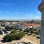 La ville de Fouras vue depuis le Fort.