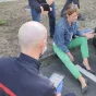 Lors d'une intervention, le pouls de la victime fait partie des données que les pompiers notent sur la tablette pour les transmettre au Samu. ©RCF Anjou