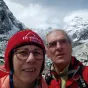 isabelle et alain Castan a 4680m au col de Tso Rolpa 